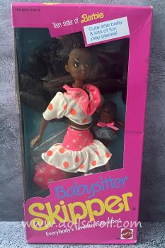 Mattel - Barbie - Babysitter Skipper - African American - Doll