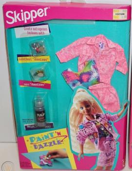 Mattel - Barbie - Paint 'n Dazzle - Skipper Fashion - Pink Ensemble - наряд