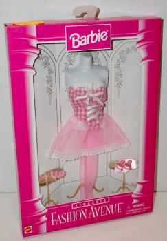 Mattel - Barbie - Fashion Avenue - Lingerie - Pink Check - Outfit
