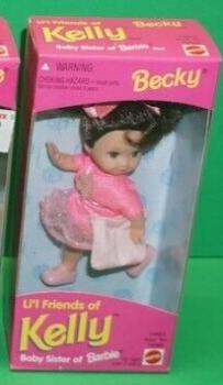 Mattel - Barbie - Li'l Friends of Kelly - Becky
