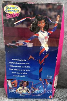 Mattel - Barbie - Olympic Gymnast - African American - кукла