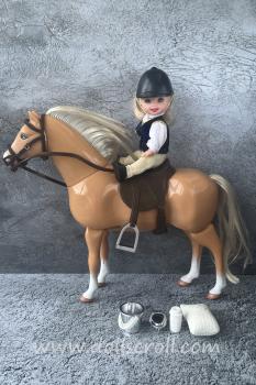Mattel - Barbie Riding Club - Kelly & Baby Pony Gift Set - Doll
