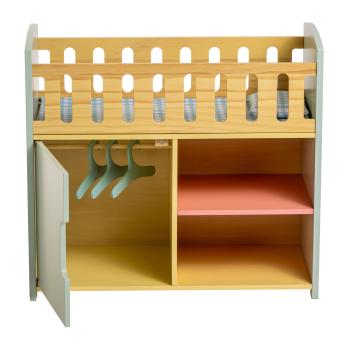 JC Toys/Berenguer - Twiggly Toys - Deluxe Wood Crib Station - Furniture