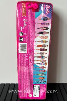 Mattel - Barbie - Fashionistas #188 - Pink & Black Checkered Dress - Curvy - Poupée
