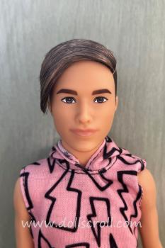 Mattel - Barbie - Fashionistas #193 Ken - Lightning Bolt Hoodie - Ken - Slender - Doll