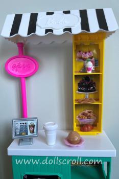 Mattel - Barbie - Life in the City - Café Kiosk - кукла