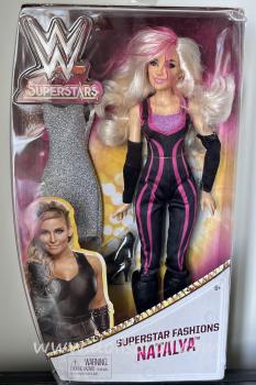 Mattel - WWE Superstars - Superstar Fashions Natalya - Poupée
