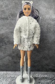 Mattel - Barbie - Cutie Reveal - Barbie - Wave 03: Snowflake Sparkle - Polar Bear - Doll