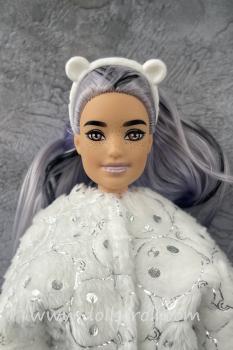 Mattel - Barbie - Cutie Reveal - Barbie - Wave 03: Snowflake Sparkle - Polar Bear - Doll