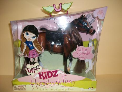 MGA Entertainment - Bratz Kidz - Horseback Fun - Cassidy - Horse