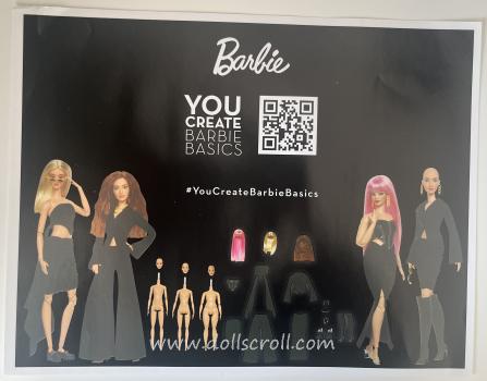 Mattel - Barbie - Barbie Basics - You Create - Wave 1: Black - Deluxe Kit 002 - кукла