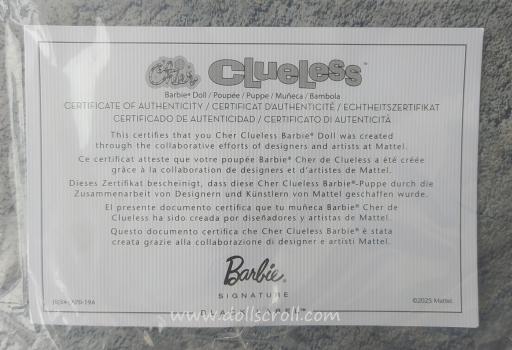 Mattel - Barbie - Clueless - 30th Anniversary - Cher - кукла