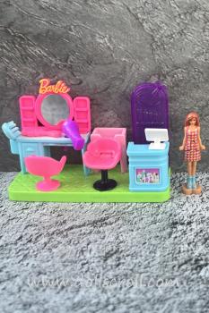 Mattel - Barbie - Mini BarbieLand - Hair Salon - кукольный дом