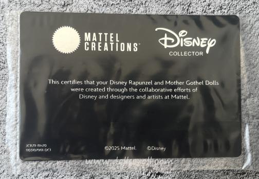 Mattel - Disney Collector - Tangled - Rapunzel & Mother Gothel - Doll