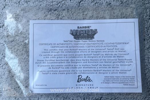 Mattel - Barbie - Signature - Masters of the Universe - Teela - Poupée