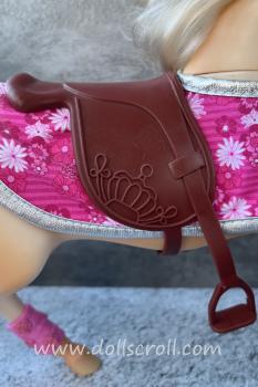 Mattel - Barbie - Glitz and Glamour Horse / Stable Styles - Cheval