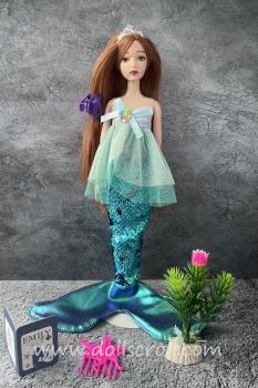 Shantou Honghu Plastics - Emily - Mermaid, Fish and Plant - Doll