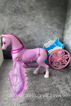Mattel - Barbie - Mariposa - Pegasus and the Flying Chariot - Horse
