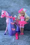 Mattel - Barbie - Stacie & Butterfly Pony Giftset