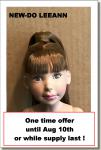 Affordable Designs - Canada - Leeann and Friends - 2017 Basic Leeann - Brown Hair/Brown Eyes