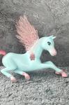 2004 Magical Winged Mini Pony Laying Left