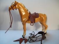 Mattel - Barbie - Dallas Barbie’s Pferd - Palomino