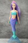 Mattel - Barbie - Dreamtopia - Mermaid - Caucasian - Purple