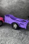in purple with black/silver wheels