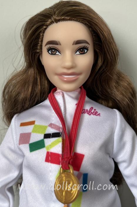 Medal with Barbie profile